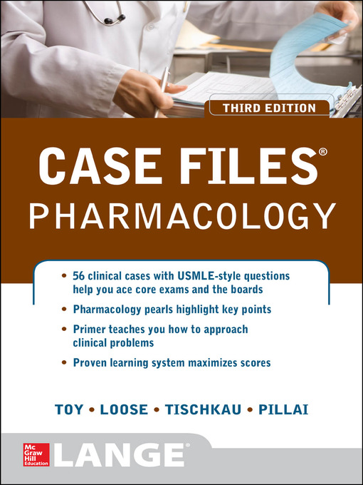 Title details for Case Files Pharmacology by Eugene C. Toy - Wait list